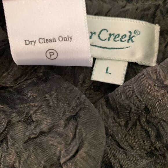 COLDWATER CREEK‎ women’s lined jacket- size L - Picture 10 of 12